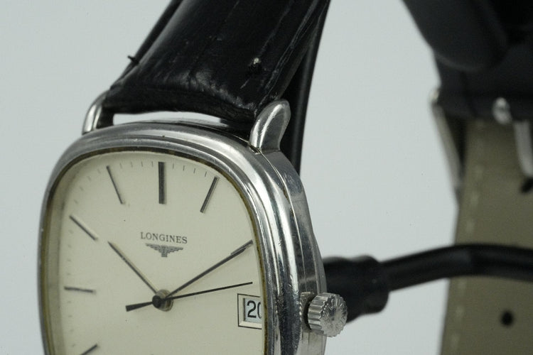 Longines TV Quartz - Montre unisexe en acier 58 Facettes TOT-01495