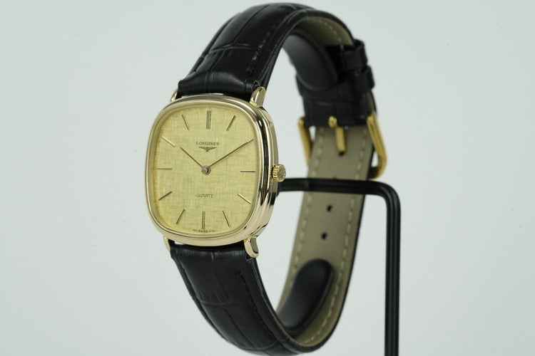 Montre Longines - Montre TV Quartz plaqué or 58 Facettes TOT-01664