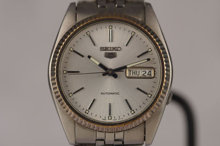 Montre Seiko - Montre 5 Automatic SNXJ89 58 Facettes TOT-10952