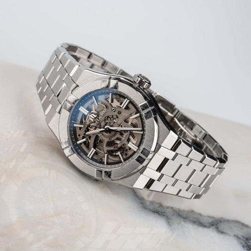 Montre Maurice Lacroix Aikon Skeleton - Montre automatique en acier 58 Facettes TOT-02109