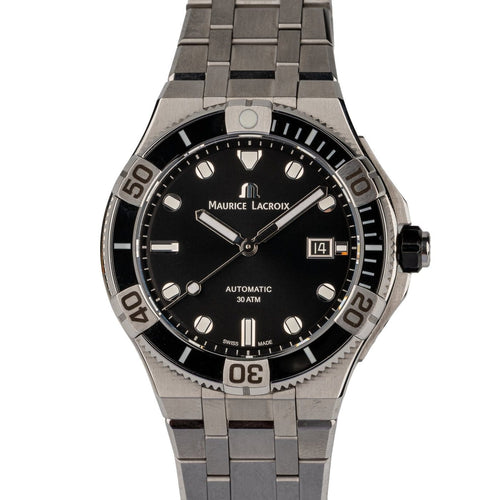 Montre Maurice Lacroix Aikon Venturer - Montre AI6058-SS002-330-2 58 Facettes TOT-02110