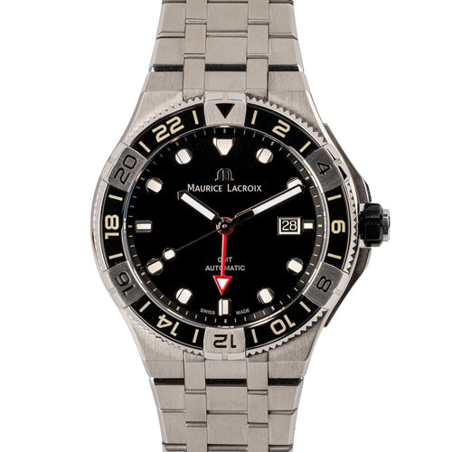 Montre Maurice Lacroix Aikon Venturer - Montre AI6158-SS00F-330-A 58 Facettes TOT-02146
