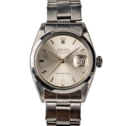 Rolex Air-King Date - Montre 5700 en acier 58 Facettes TOT-02170