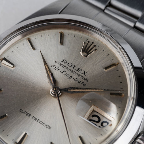 Rolex Air-King Date - Montre 5700 en acier 58 Facettes TOT-02170
