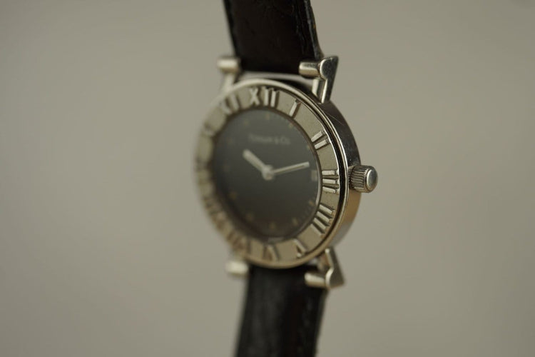 Montre Tiffany - Montre Atlas à quartz 820.1008 58 Facettes TOT-10655