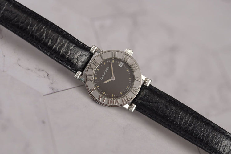 Montre Tiffany - Montre Atlas à quartz 820.1008 58 Facettes TOT-10655