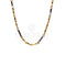 Collier Collier tubulaire bicolore en or 18 carats 58 Facettes 47296473