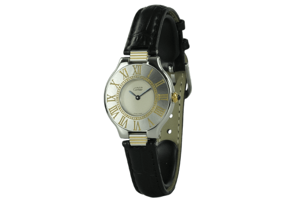 Cartier Must de 21 - Montre en or et acier 58 Facettes TOT-01935
