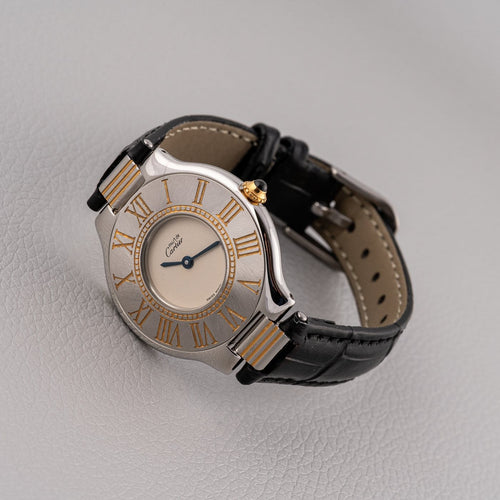 Montre Cartier Must de 21 - Montre 123000P 58 Facettes TOT-01935