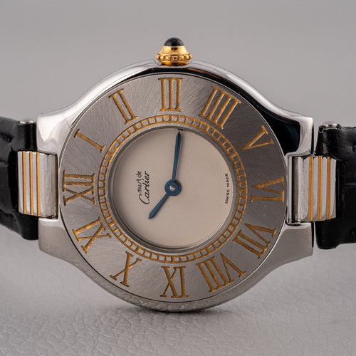 Montre Cartier Must de 21 - Montre 123000P 58 Facettes TOT-01935