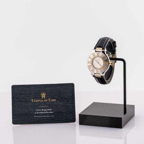 Montre Cartier Must de 21 - Montre 123000P 58 Facettes TOT-01935