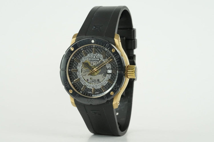 Montre Edox Chronoffshore-1 - Montre automatique 80099 37R NIR 58 Facettes TOT-10349