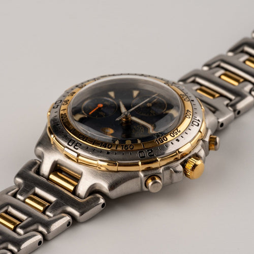 Montre Zodiac - Montre chronographe Gold Dot 406.41.15 58 Facettes TOT-10248