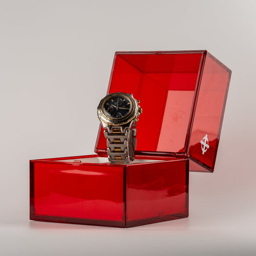 Zodiac Gold Dot - Montre chronographe 406.41.15 en acier 58 Facettes TOT-10248