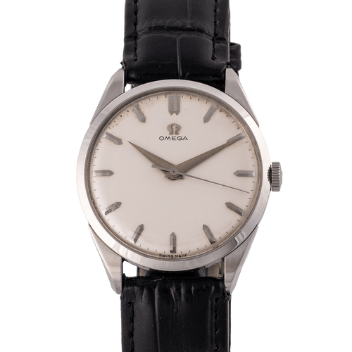 Montre Omega Classic Jumbo - Montre acier réf. 2910-9 SC 58 Facettes TOT-10330