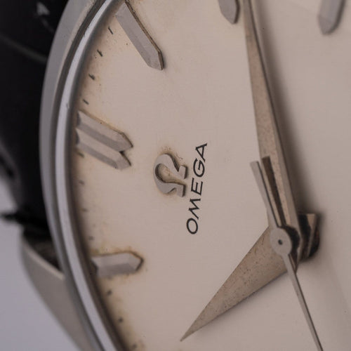Montre Omega Classic Jumbo - Montre acier réf. 2910-9 SC 58 Facettes TOT-10330