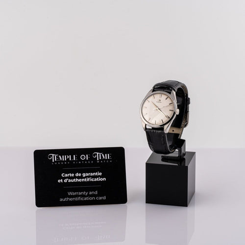 Montre Omega Classic Jumbo - Montre acier réf. 2910-9 SC 58 Facettes TOT-10330