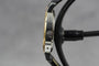 Montre Hermès Clipper - Montre en acier, cadran noir 58 Facettes TOT-11228