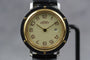 Montre Hermès Clipper - Montre en acier, cadran noir 58 Facettes TOT-11228