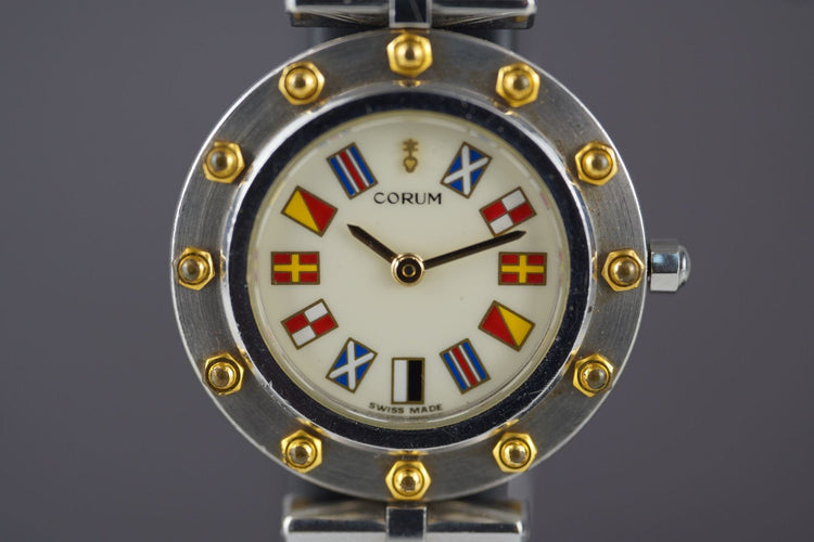 Corum Clipper Cup Club - Montre en acier 58 Facettes TOT-02103