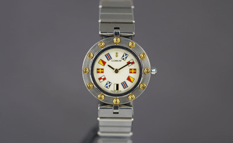 Montre Corum Clipper Cup Club - Montre quartz en acier 58 Facettes TOT-02103