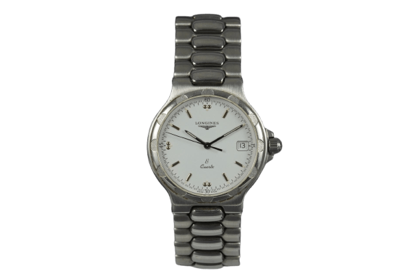 Longines Conquest - Montre unisexe en acier quartz