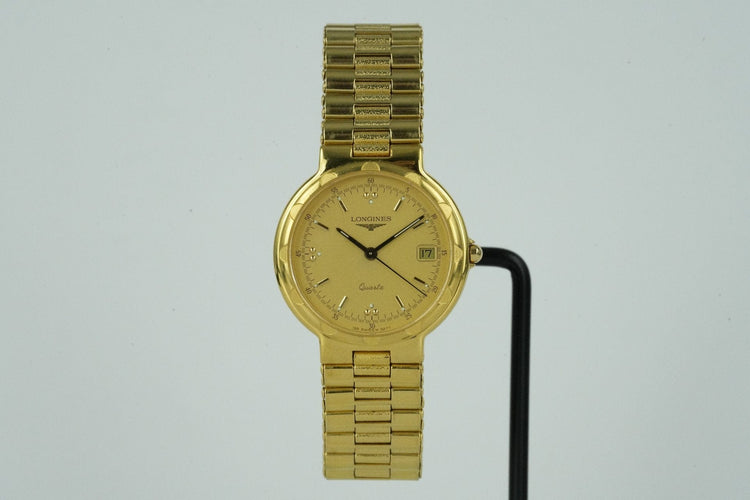 Longines Conquest - Montre quartz en acier 58 Facettes TOT-01675