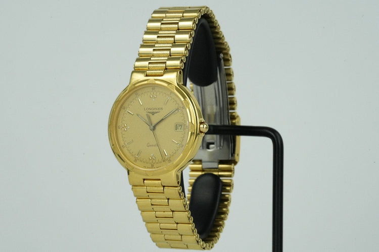 Longines Conquest - Montre quartz en acier 58 Facettes TOT-01675