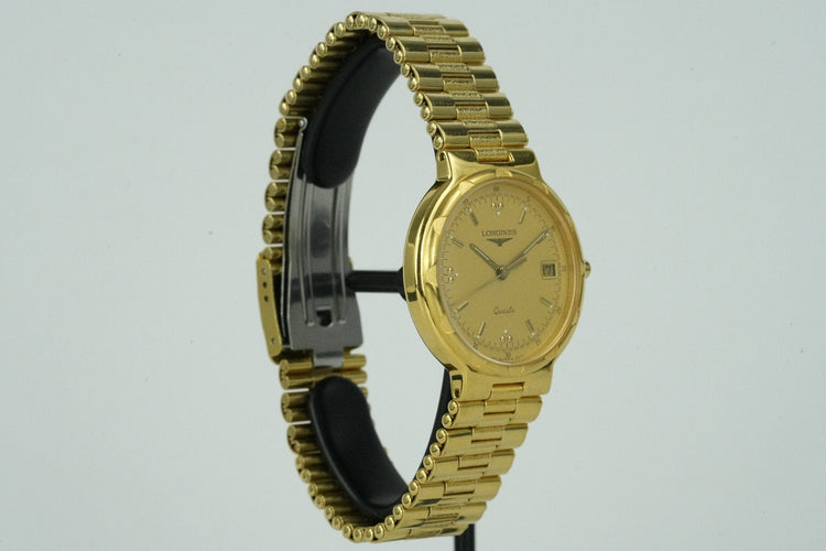 Longines Conquest - Montre quartz en acier 58 Facettes TOT-01675