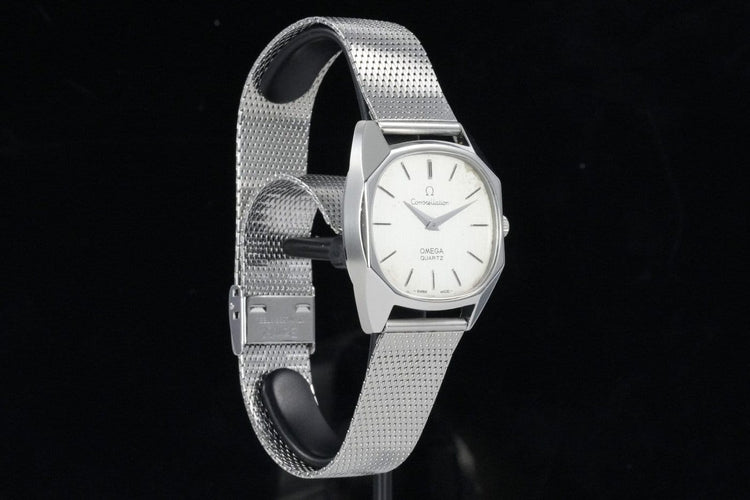 Montre Omega Constellation - Montre en acier, 1976 58 Facettes TOT-10477