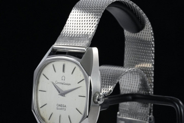 Montre Omega Constellation - Montre en acier, 1976 58 Facettes TOT-10477