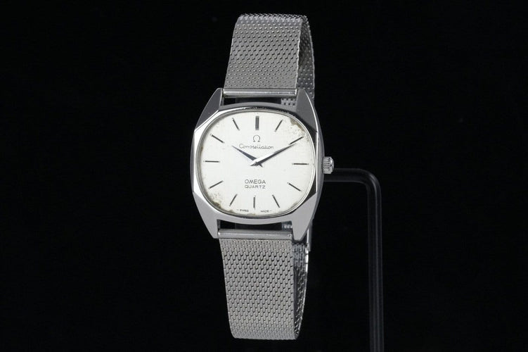 Montre Omega Constellation - Montre en acier, 1976 58 Facettes TOT-10477