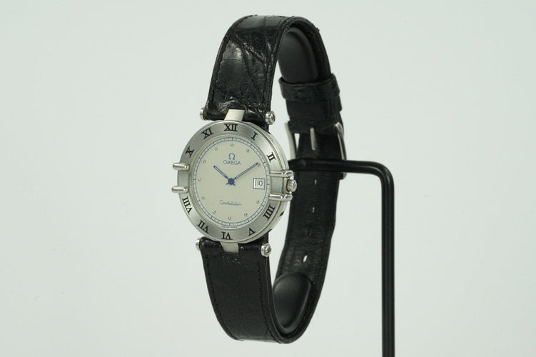 Omega Constellation - Montre quartz en acier 58 Facettes TOT-11215