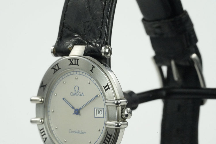 Omega Constellation - Montre quartz en acier 58 Facettes TOT-11215