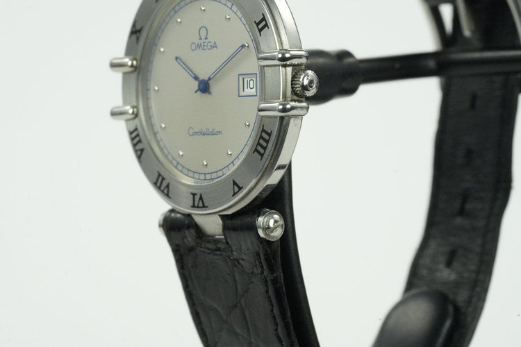 Omega Constellation - Montre quartz en acier 58 Facettes TOT-11215