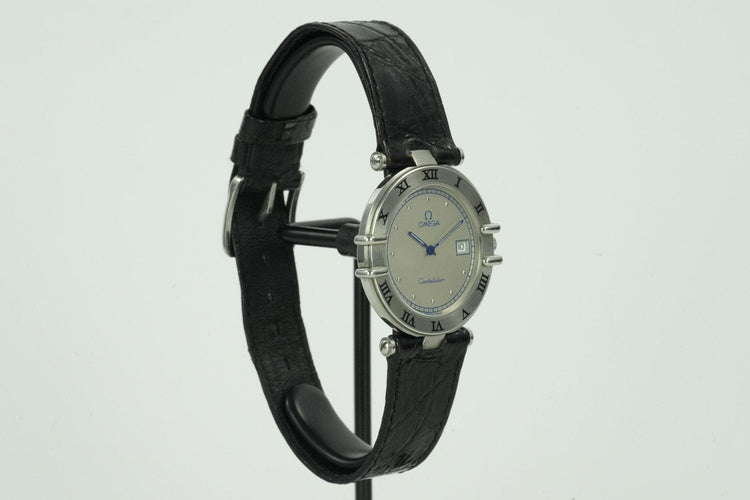 Omega Constellation - Montre quartz en acier 58 Facettes TOT-11215