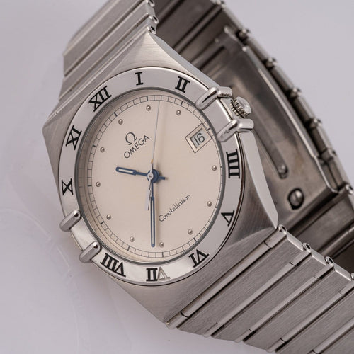 Montre Omega Constellation - Montre en acier réf. 396.1070 58 Facettes TOT-11340