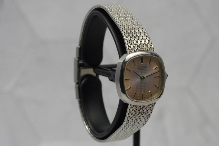 Montre Seiko Credor - Montre en acier référence 1421-5020 58 Facettes TOT-11204