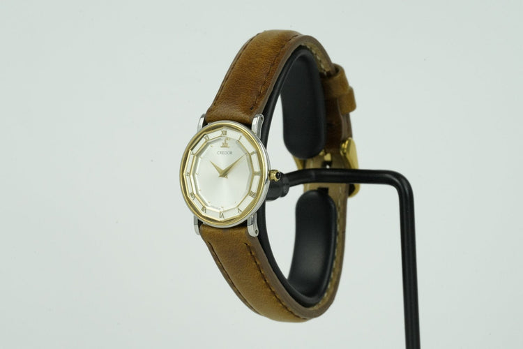 Seiko Credor - Montre 2F70-3000 en or et acier 58 Facettes TOT-01668