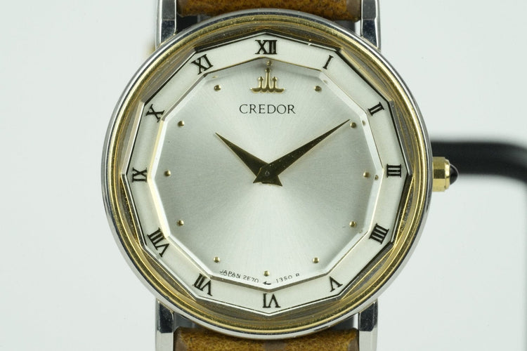 Seiko Credor - Montre 2F70-3000 en or et acier 58 Facettes TOT-01668