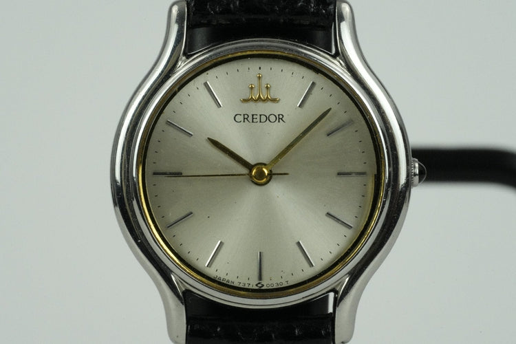 Seiko Credor - Montre 7371-0020 en acier 58 Facettes TOT-10181