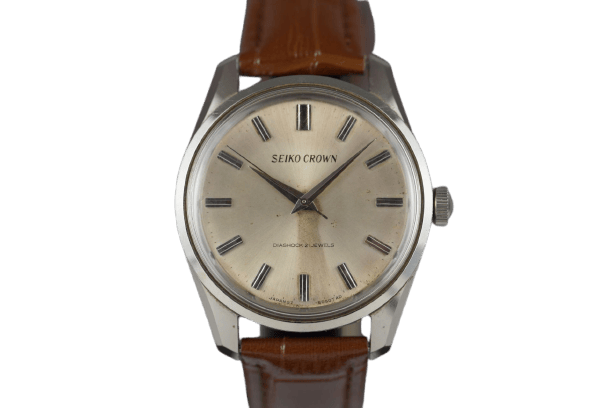 Seiko Crown - Montre homme en acier 58 Facettes TOT-10766