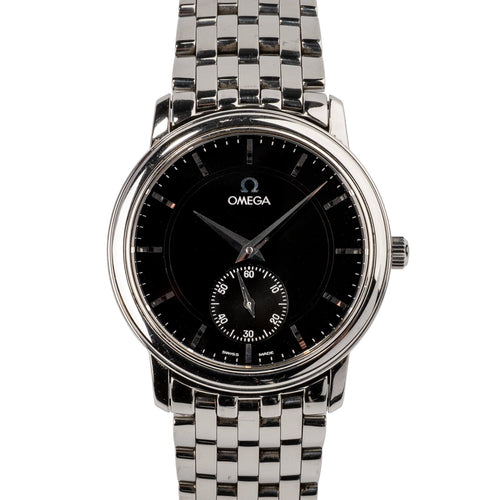 Omega De Ville - Montre 4520.51 en acier 58 Facettes TOT-02161