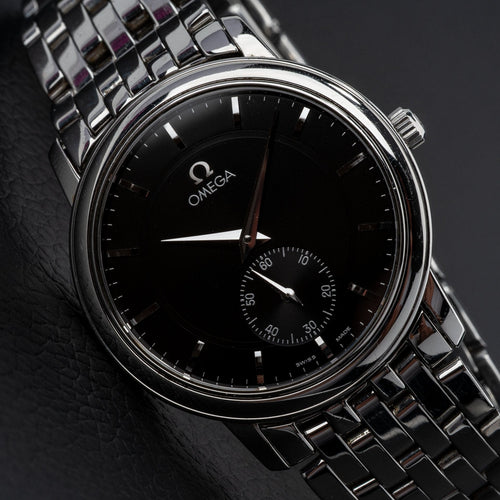 Omega De Ville - Montre 4520.51 en acier 58 Facettes TOT-02161