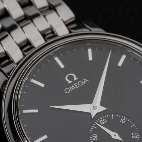 Omega De Ville - Montre 4520.51 en acier 58 Facettes TOT-02161