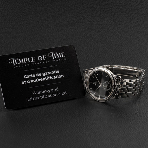 Omega De Ville - Montre 4520.51 en acier 58 Facettes TOT-02161