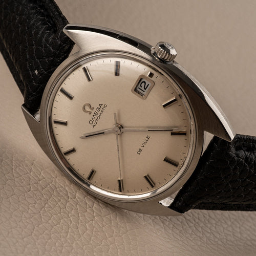 Omega De Ville C Shape - Montre automatique en acier 58 Facettes TOT-11243