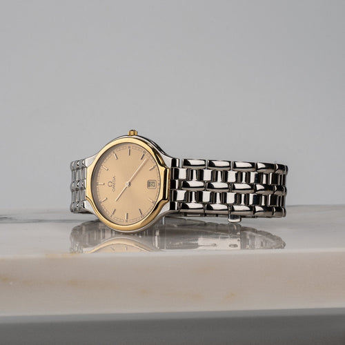 Omega De Ville Symbol - Montre unisexe en or et acier 58 Facettes TOT-02092