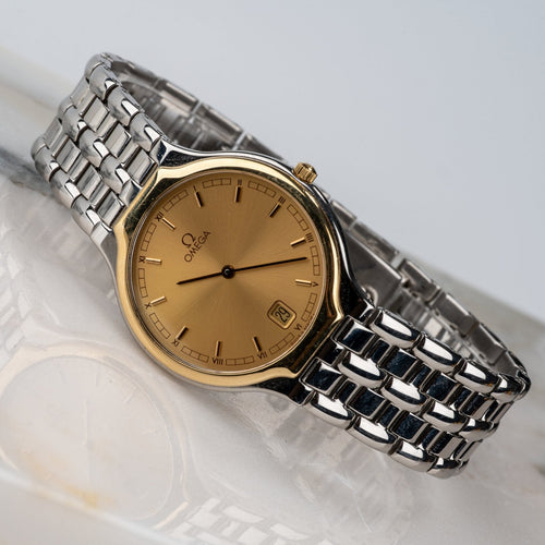 Omega De Ville Symbol - Montre unisexe en or et acier 58 Facettes TOT-02092