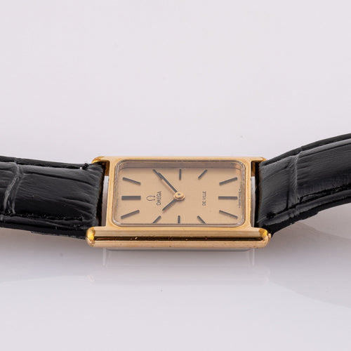 Omega De Ville Tank - Montre plaqué or 58 Facettes TOT-11064